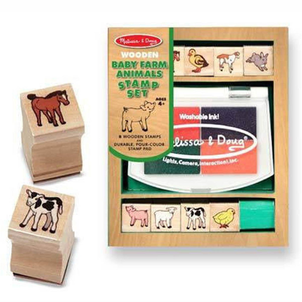 Melissa and Doug Baby Farm Animals Stamp Set