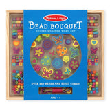 Melissa And Doug Bead Bouquet Deluxe Wooden Set - Radar Toys