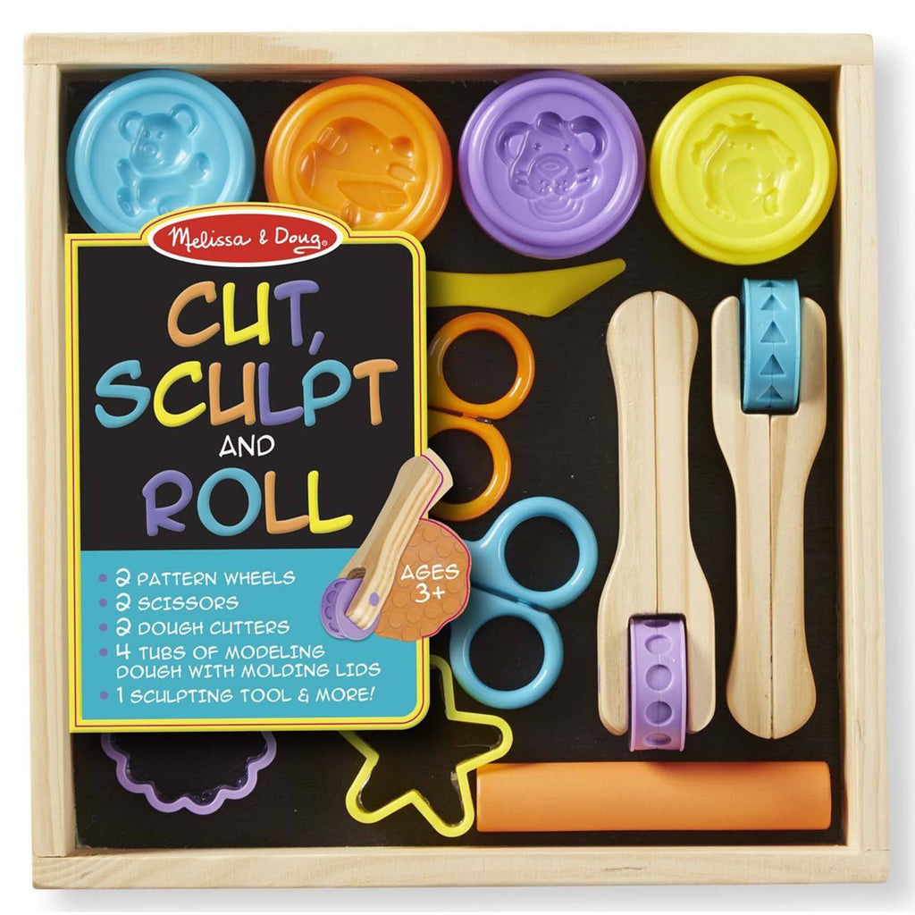 Melissa And Doug Cut Sculpt And Roll Molding Clay Play Set