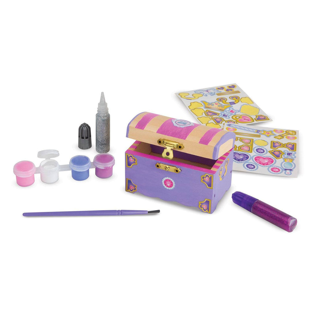 Melissa And Doug Decorate Your Own Princess Chest