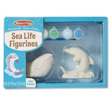 Melissa And Doug Decorate Your Own Sea Life Figurines Set - Radar Toys