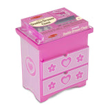 Melissa And Doug Decorate Your Own Wooden Double Drawer Chest - Radar Toys