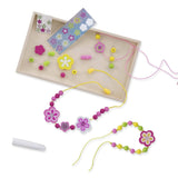 Melissa And Doug Decorate Your Own Wooden Flower Bead Set - Radar Toys