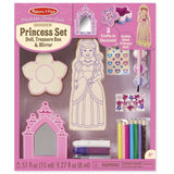 Melissa And Doug Decorate Your Own Wooden Princess Set - Radar Toys
