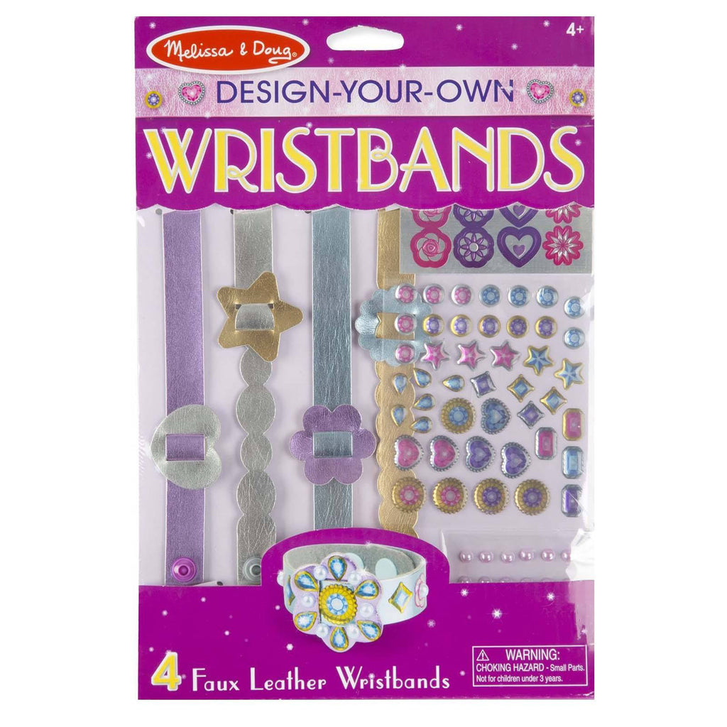 Melissa And Doug Design Your Own Faux Leather Wristbands Set