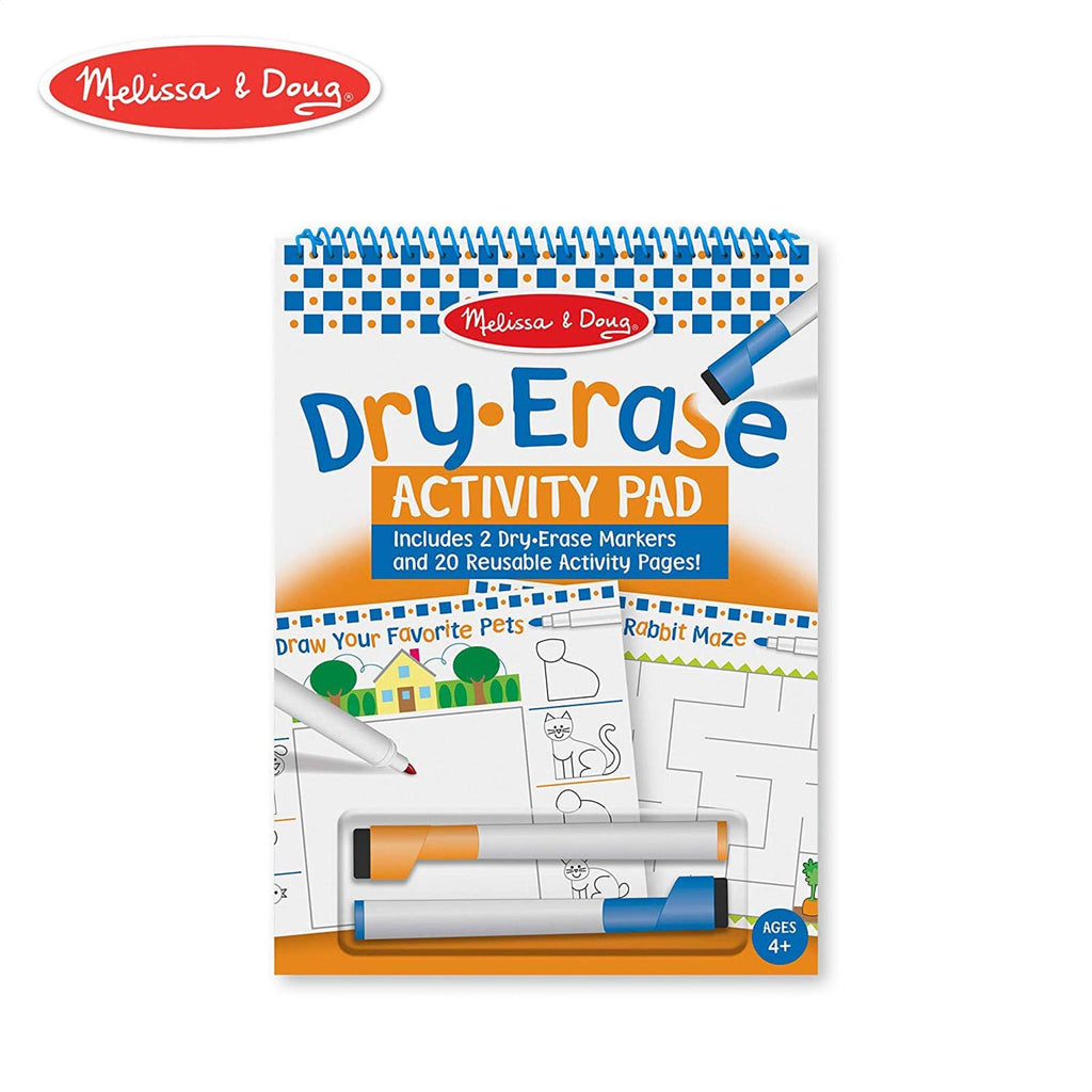Melissa And Doug Dry Erase Activity Pad - Radar Toys
