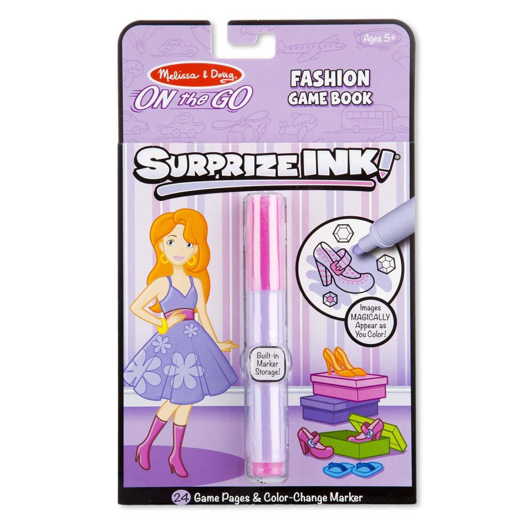 Melissa And Doug On The Go Surprize Ink Fashion Game Book