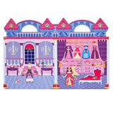 Melissa And Doug Princess Puffy Reusable Sticker Set - Radar Toys