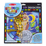 Melissa And Doug Stained Glass Owl Craft Set - Radar Toys
