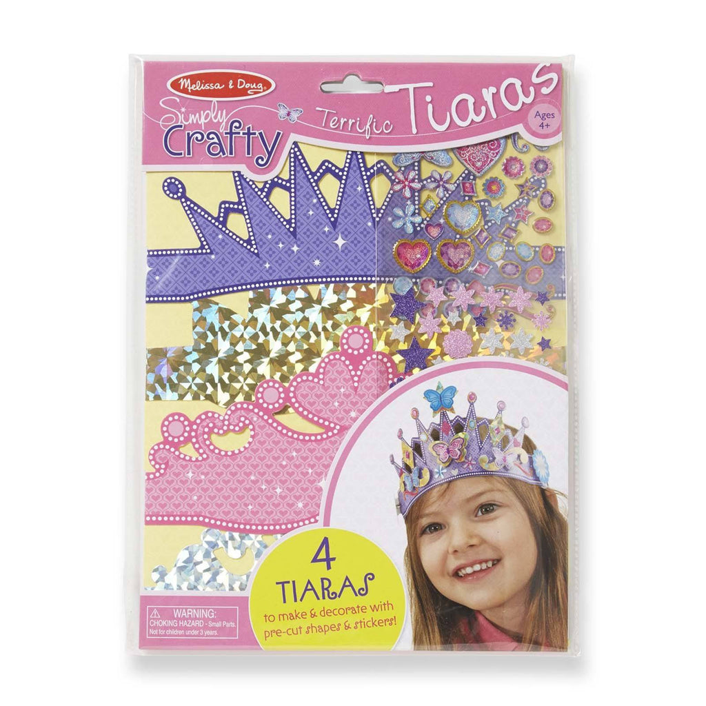 Melissa And Doug Terrific Tiaras Craft Set - Radar Toys