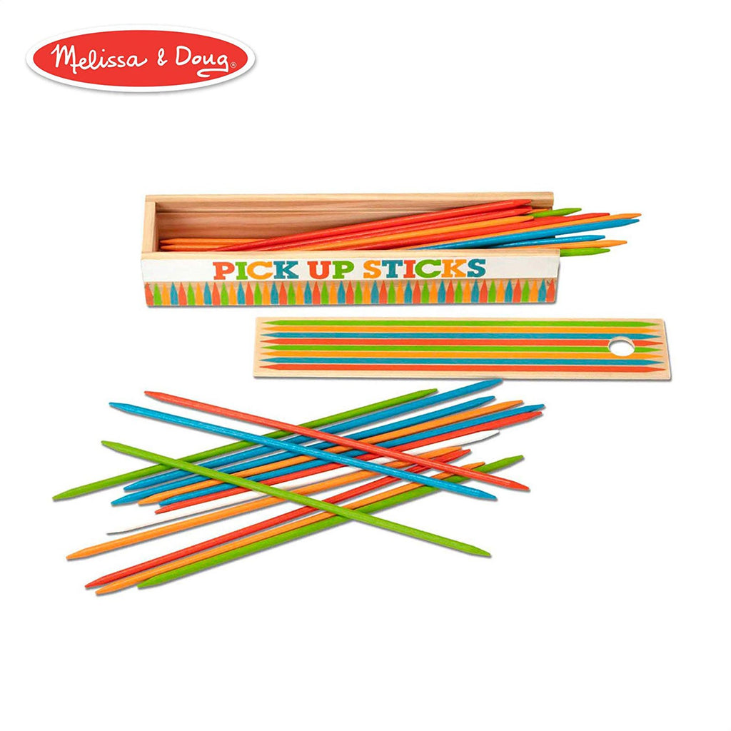 Melissa And Doug Wooden Pick Up Sticks Set