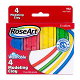 Rose Art 4 Count Washable Molding Clay - Radar Toys