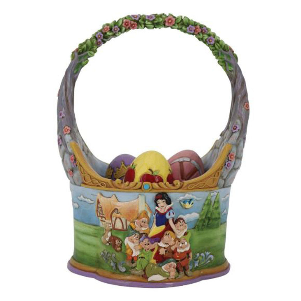 Enesco Disney Traditions Snow White Egg Basket Tale That Started Them All Figurine