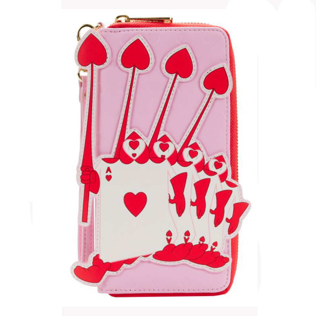Loungefly Disney Alice In Wonderlands Aces Of Hearts Wallet