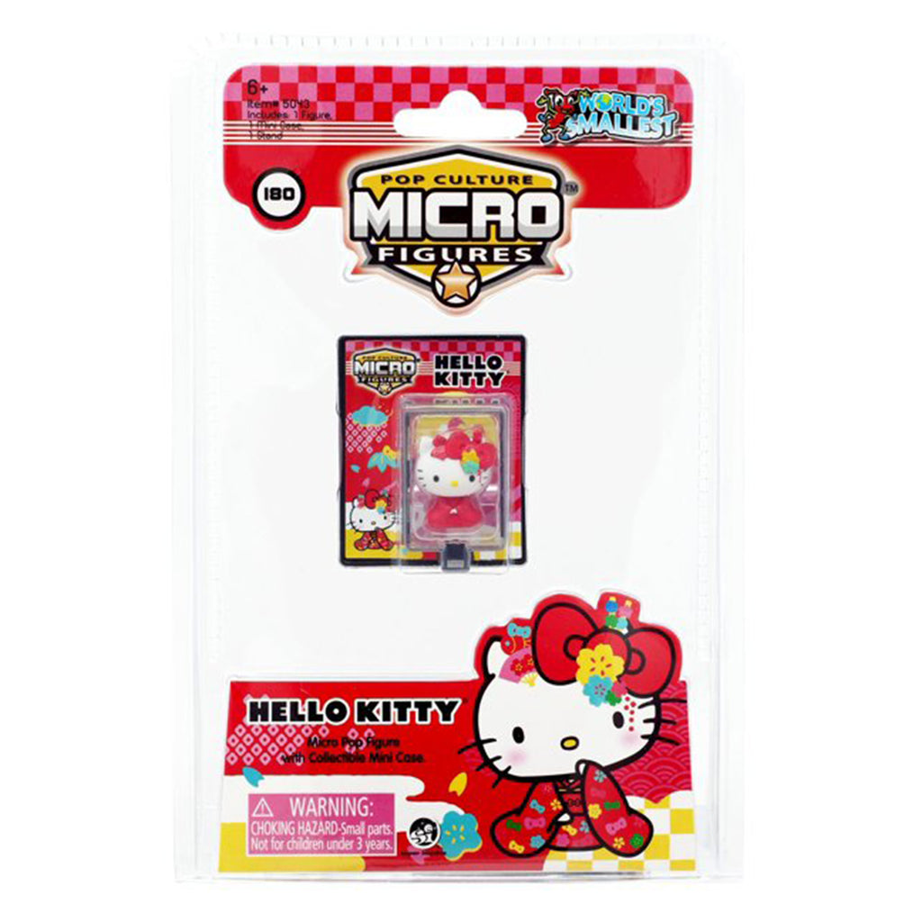 World's Smallest Hello Kitty Kimono Micro Figure - Radar Toys