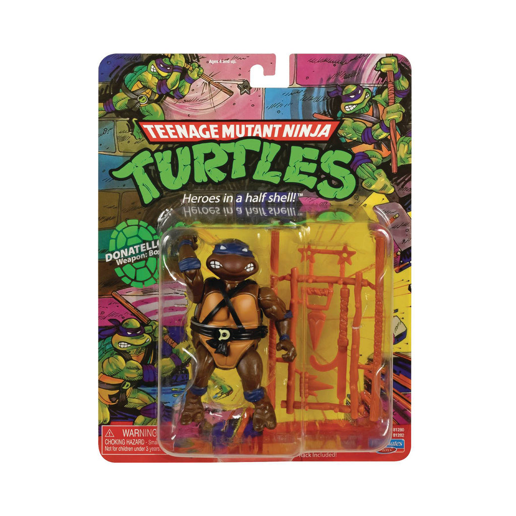Playmates Teenage Mutant Ninja Turtles Classic Donatello Action Figure - Radar Toys