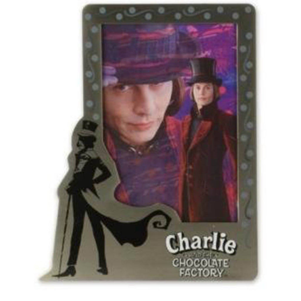 Charlie and the Chocolate Factory Pewter Picture Frame Vertical