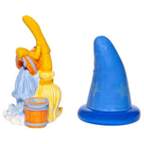 Enesco Disney Showcase Fantasia Sorcerer Hat And Broom Salt Pepper Shakers - Radar Toys