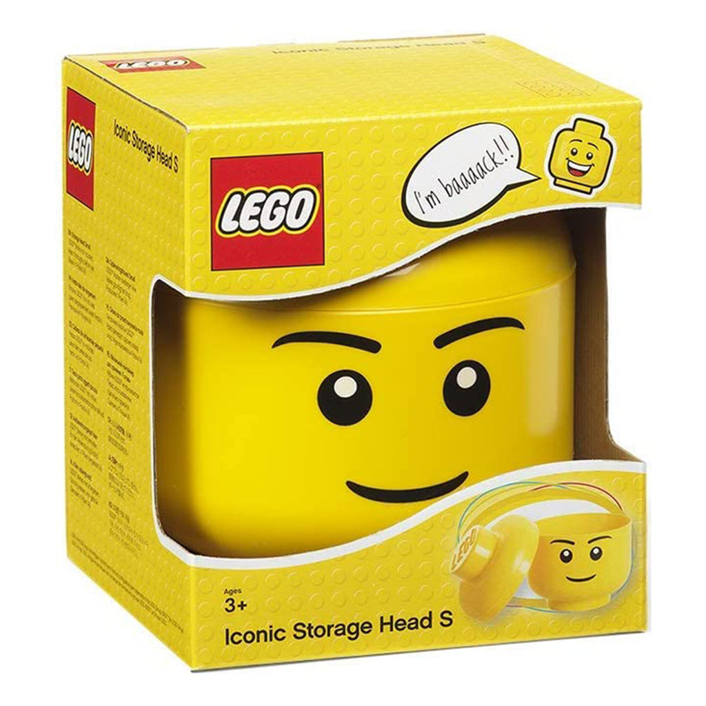 Room Copenhagen LEGO® Head Small Storage Bin - Radar Toys
