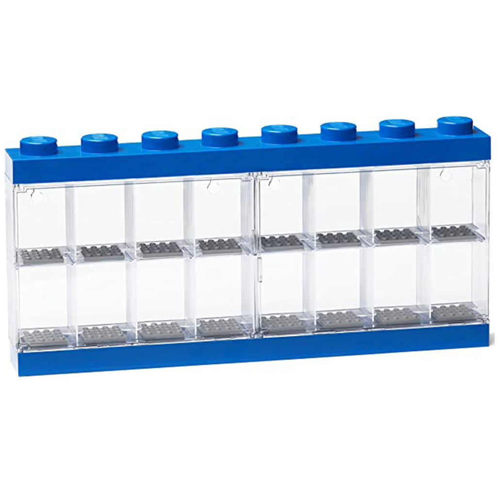 Room Copenhagen LEGO® Bright Blue 16 Figure Display Case - Radar Toys