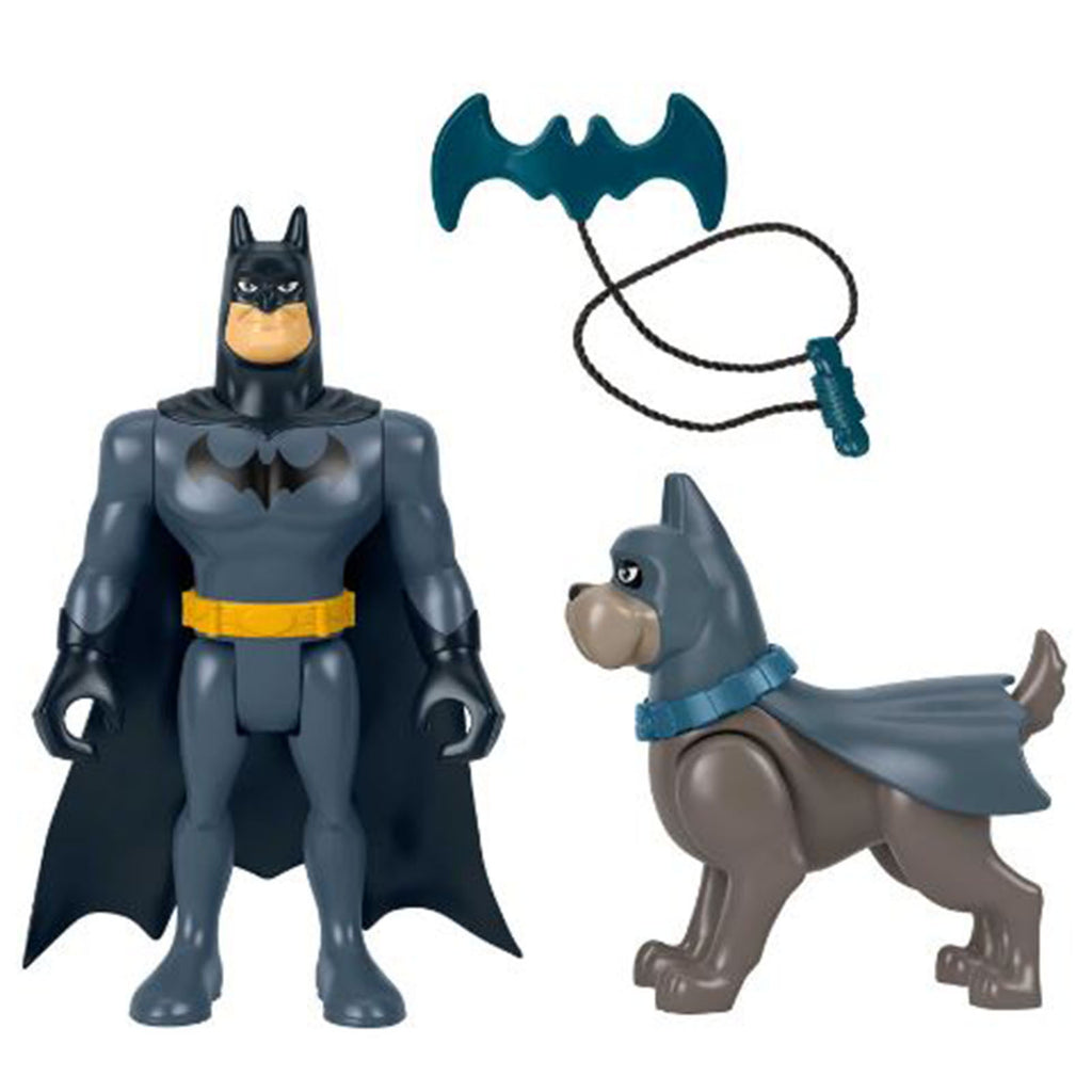 Fisher Price DC League Of Superpets Batman And Ace Figure Set