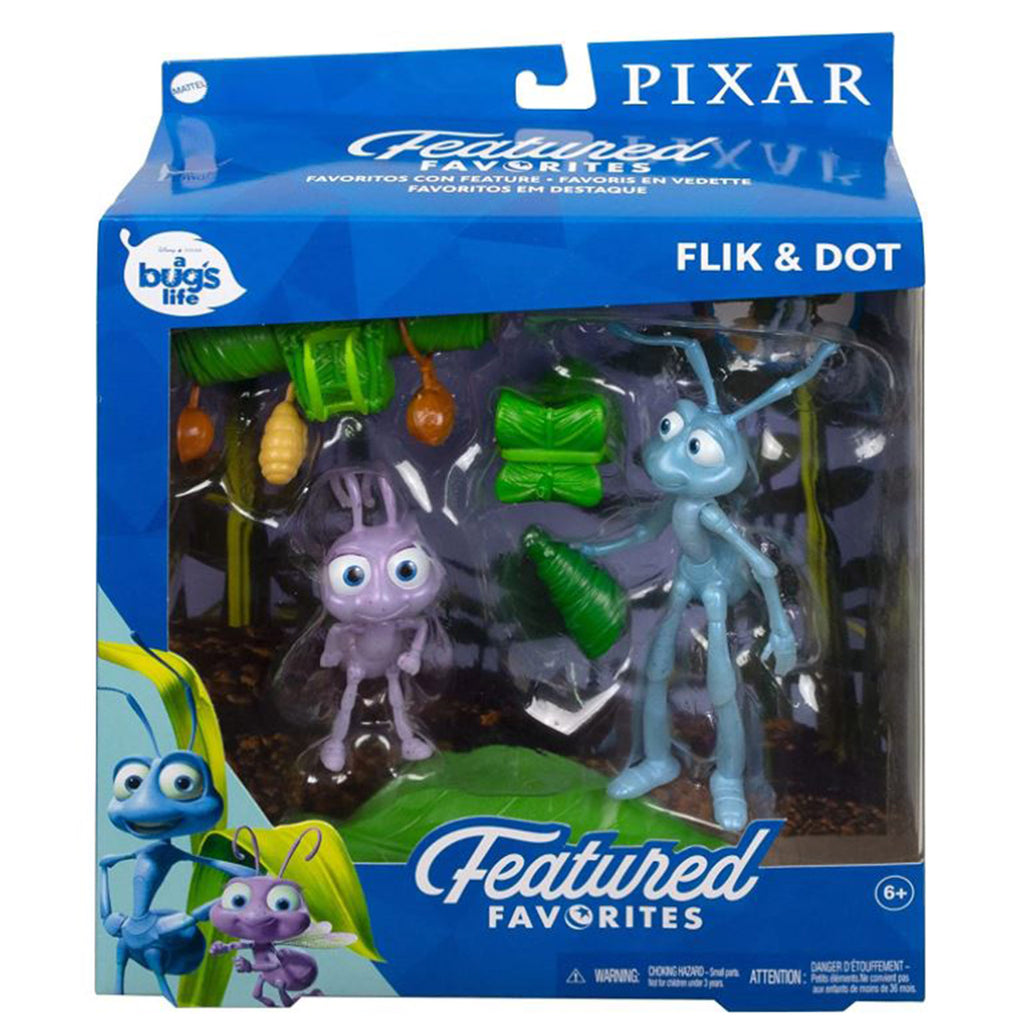 Pixar Featured Favorites A Bugs Life Flik And Dot Set