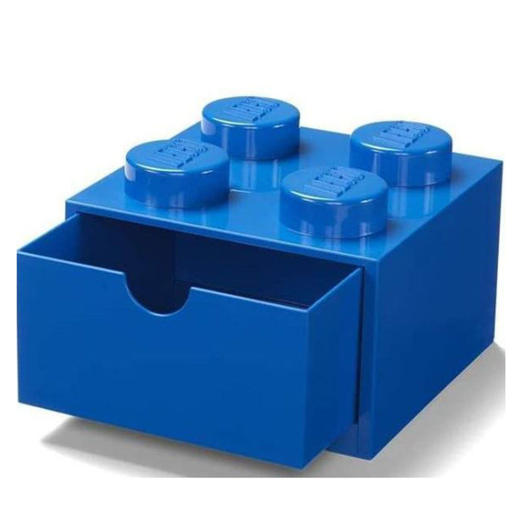Room Copenhagen LEGO® Bright Blue 4-Knobs Storage Brick - Radar Toys