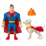 Fisher Price DC League Of Superpets Superman And Krypto Figure - Radar Toys