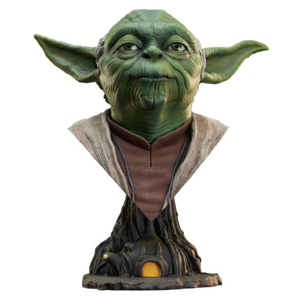 Diamond Select Star Wars Legends Limited Yoda Half Scale Resin Bust - Radar Toys