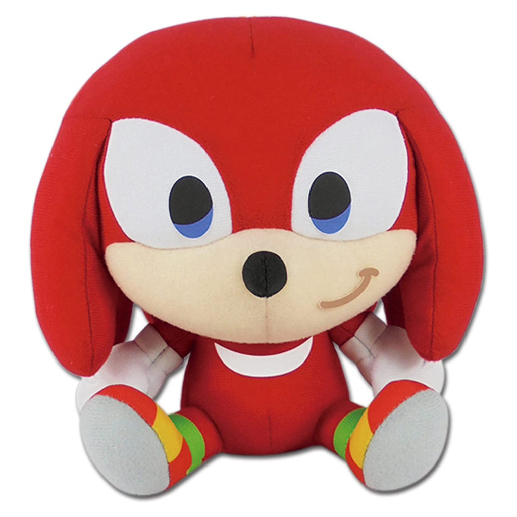 Sonic The Hedgehog Knuckles Sitting 7 Inch Plush - Radar Toys