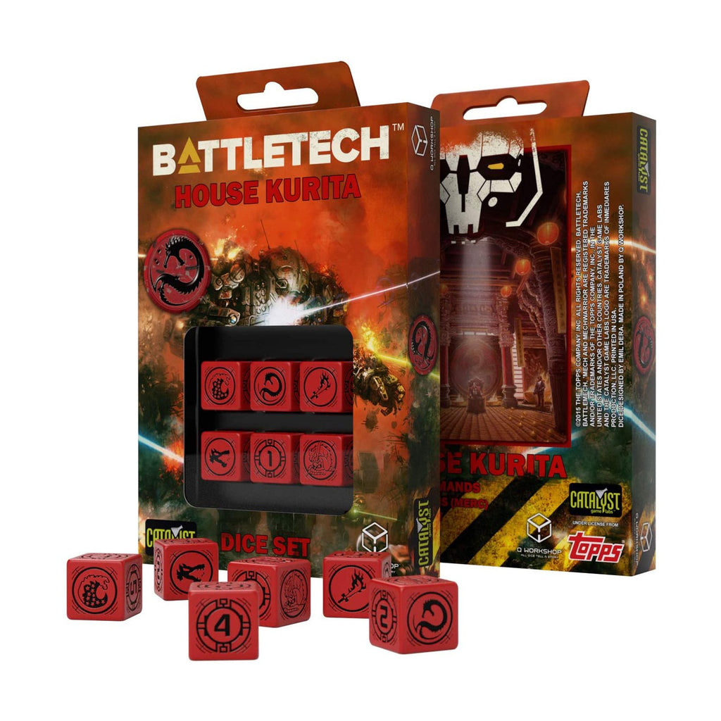Q-Workshop Battletech House Kurita Roleplaying 6D6
