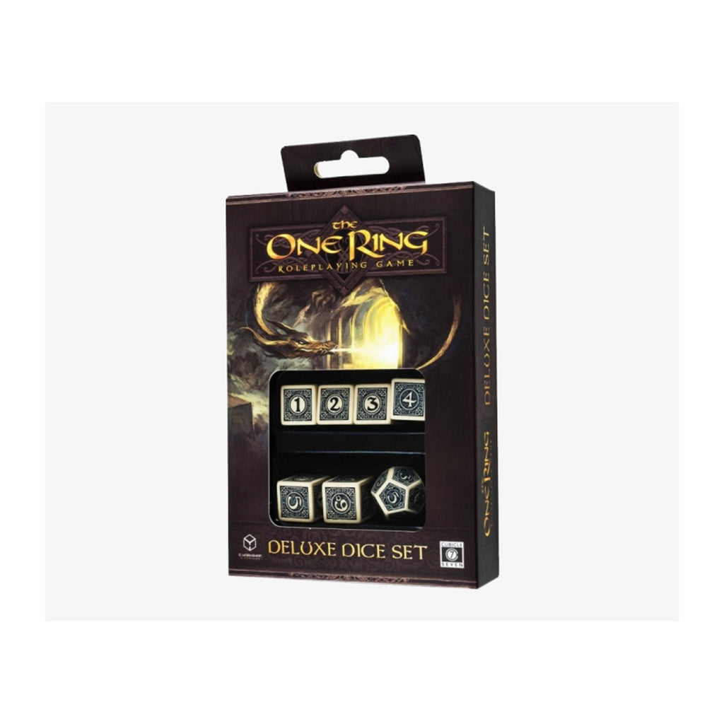 Q-Workshop The One Ring RPG 6D6 & 1D12 Dice Set - Radar Toys
