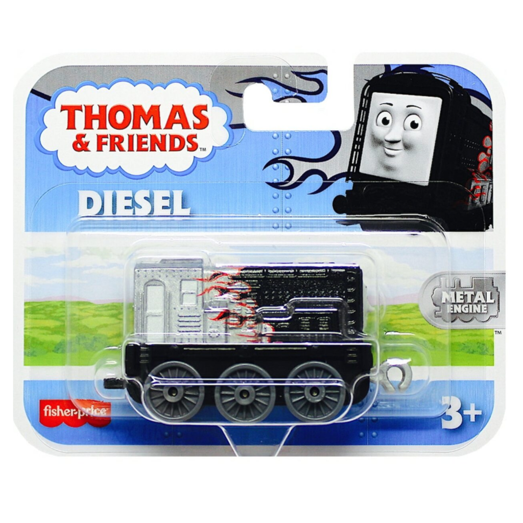 Thomas And Friends Small Engine Diesel Black Flames Train