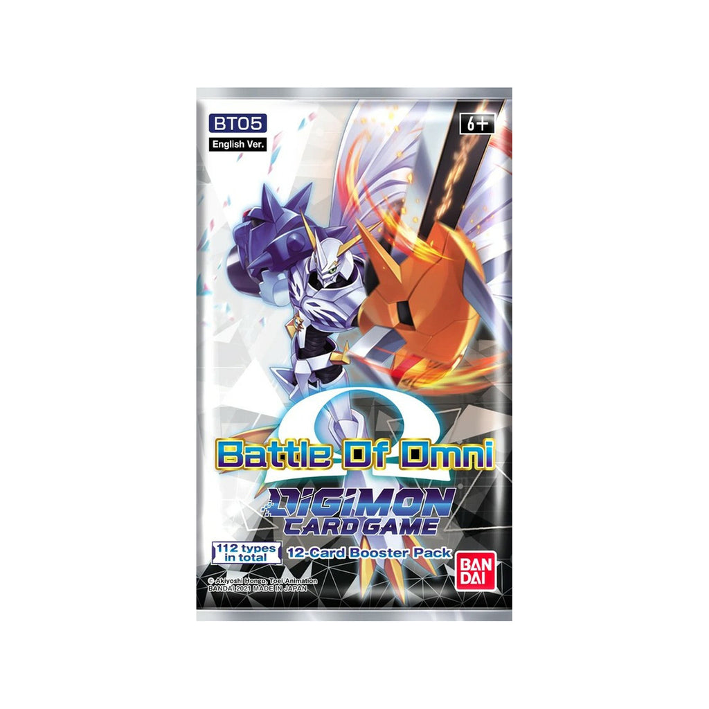 Digimon Card Game Battle Of Omni Booster Pack- 12 Cards - Radar Toys