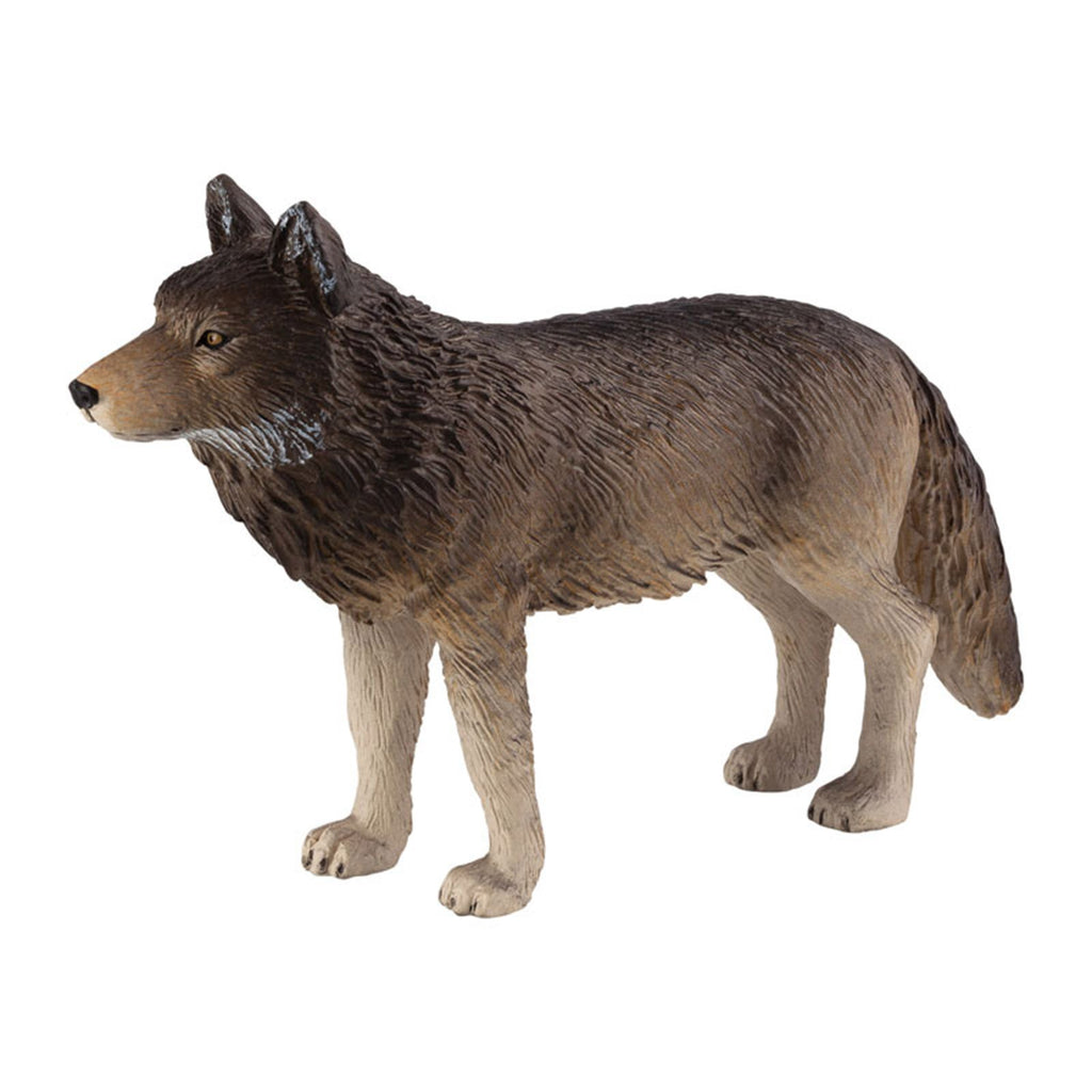 MOJO Timber Wolf Standing Animal Figure 387025