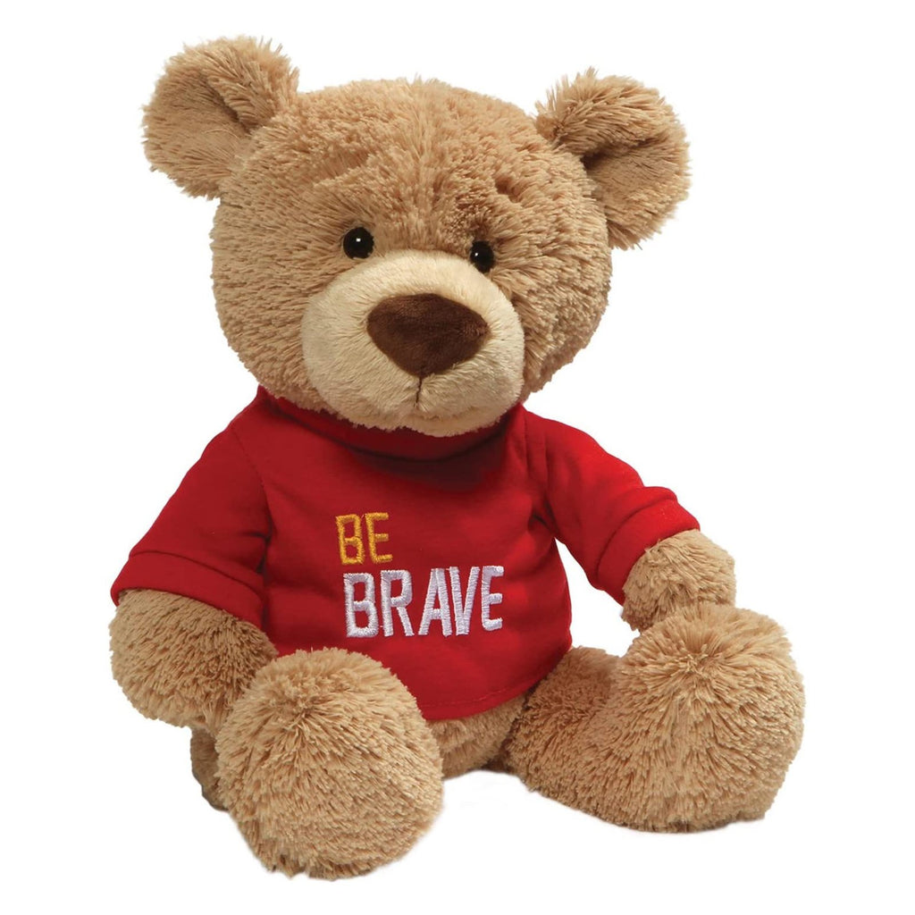Gund Be Brave Teddy Bear 12 Inch Plush Figure - Radar Toys