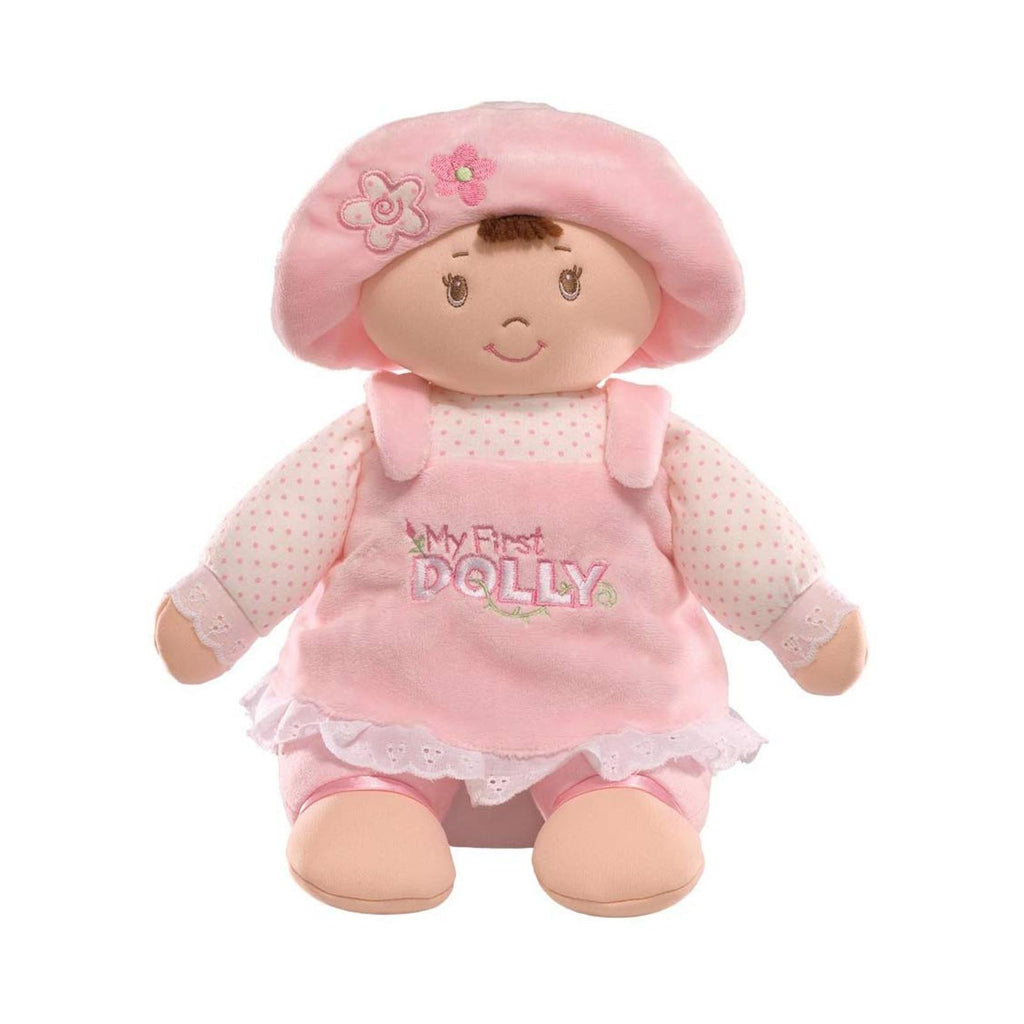 Gund First Doll Brunette 13 Inch Plush - Radar Toys