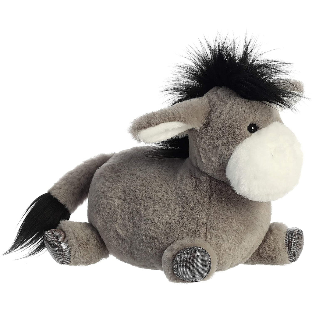 Aurora Macaron Collection Donkey 10 Inch Plush Figure