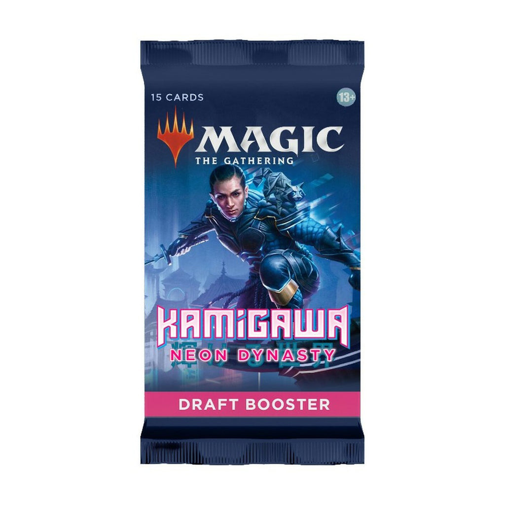 Magic The Gathering Kamigawa Neon Dynasty Draft Booster Pack - Radar Toys