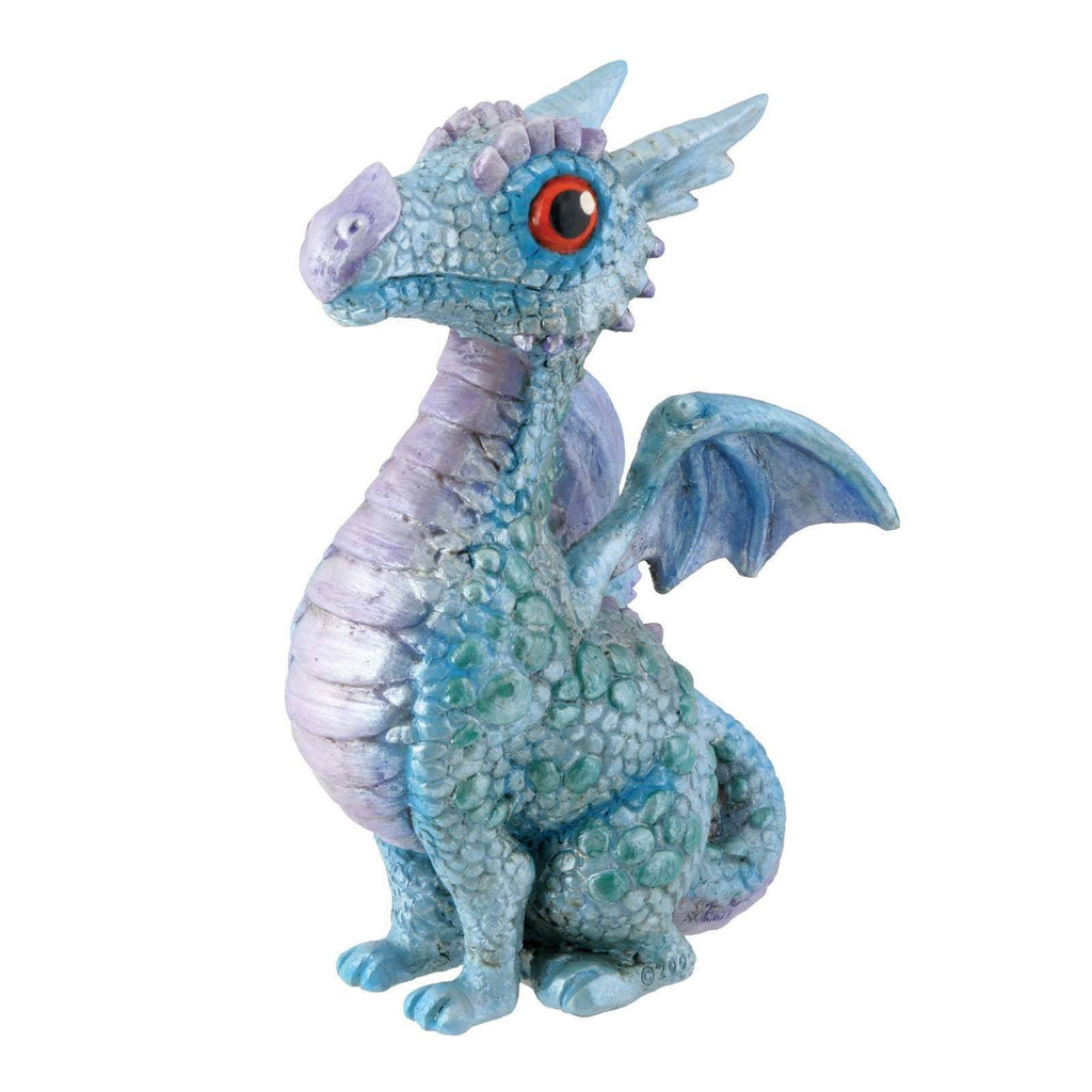 Blue Baby Dragon Summit Collection Resin Figure - Radar Toys