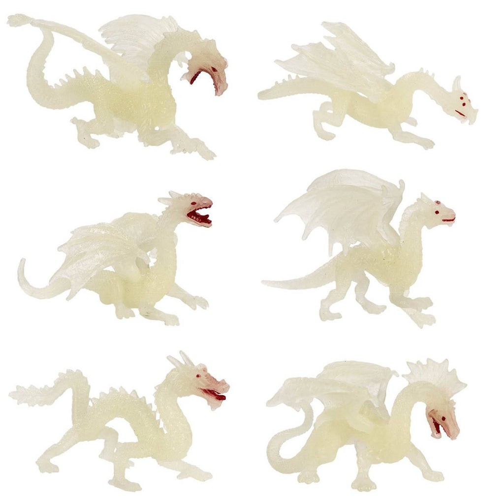 Dragons Glow In The Dark Toob Mini Figures Safari Ltd - Radar Toys