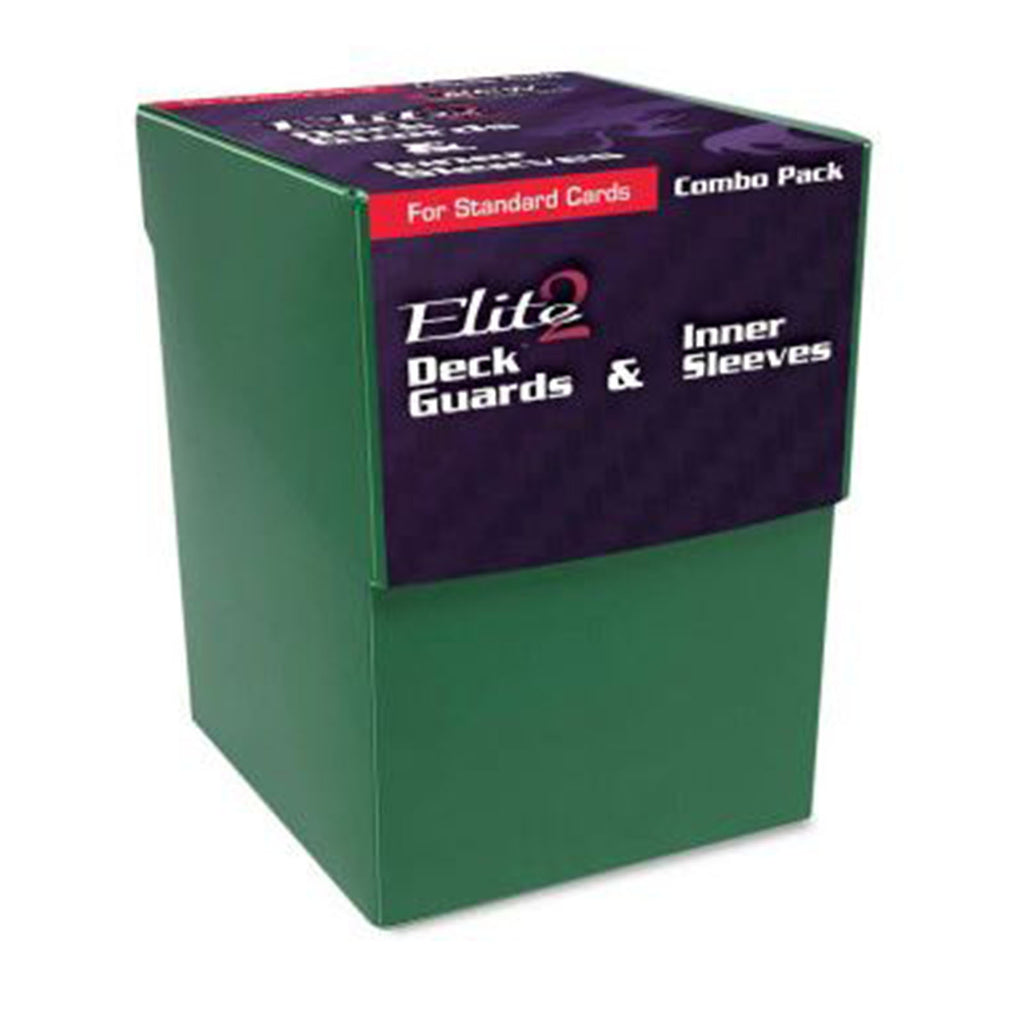 BCW Deck Guard Elite 2 Green Pack - Radar Toys