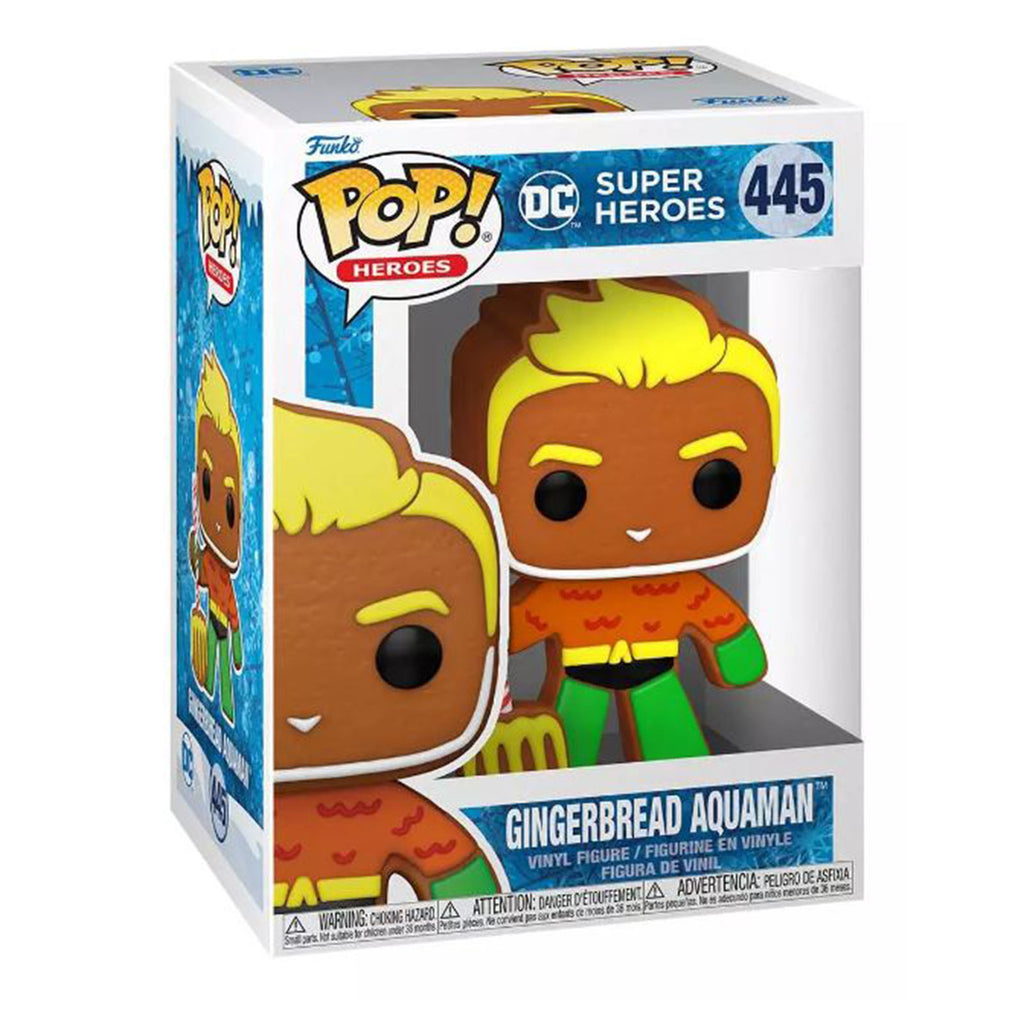 Funko DC Holiday POP Gingerbread Aquaman Vinyl Figure