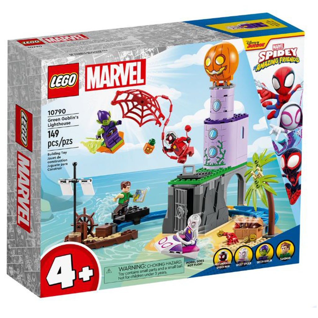LEGO® Marvel Team Spidey At Green Goblin's Lighthouse Building Set 10790