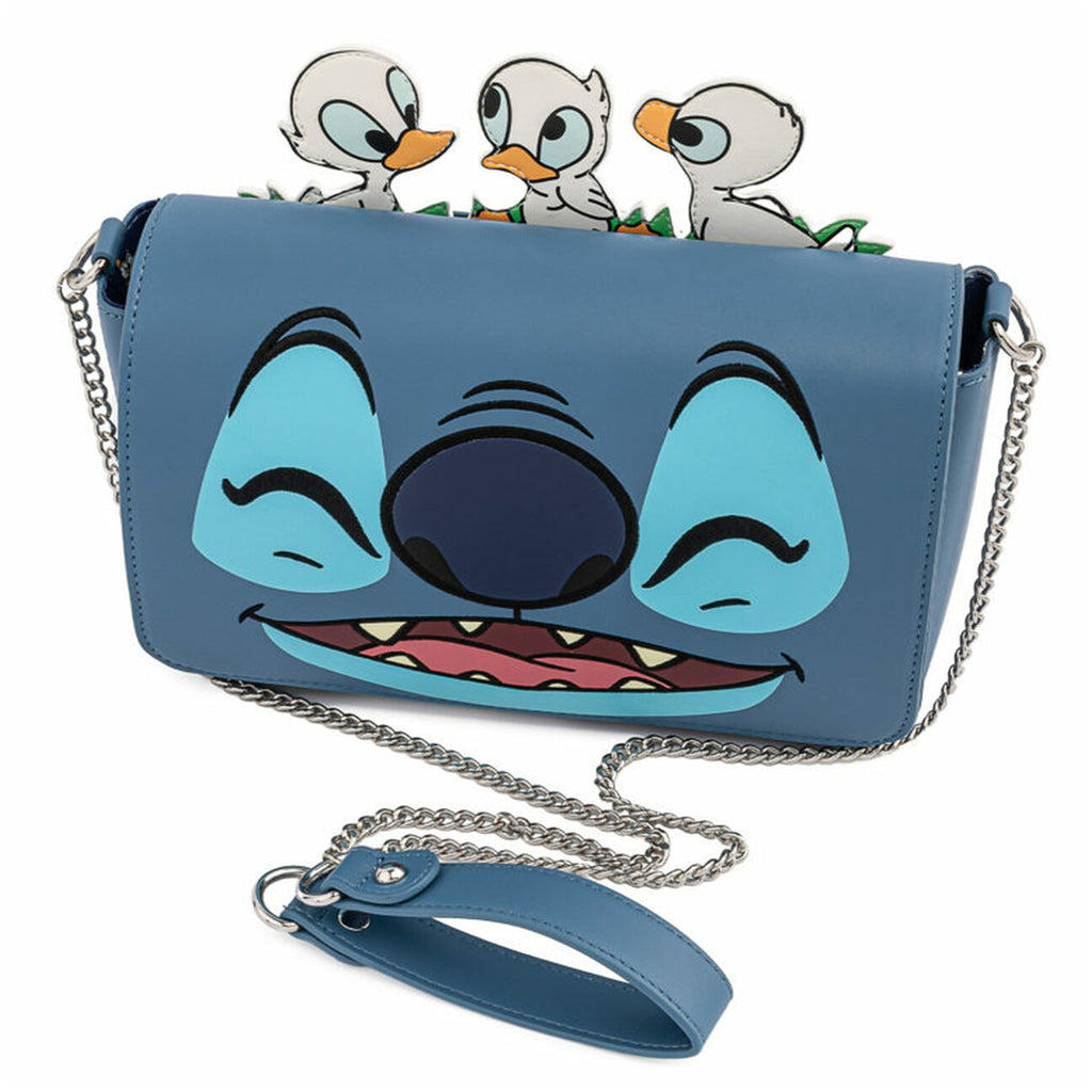 Loungefly Disney Lilo And Stitch Duckies Crossbody Bag Purse