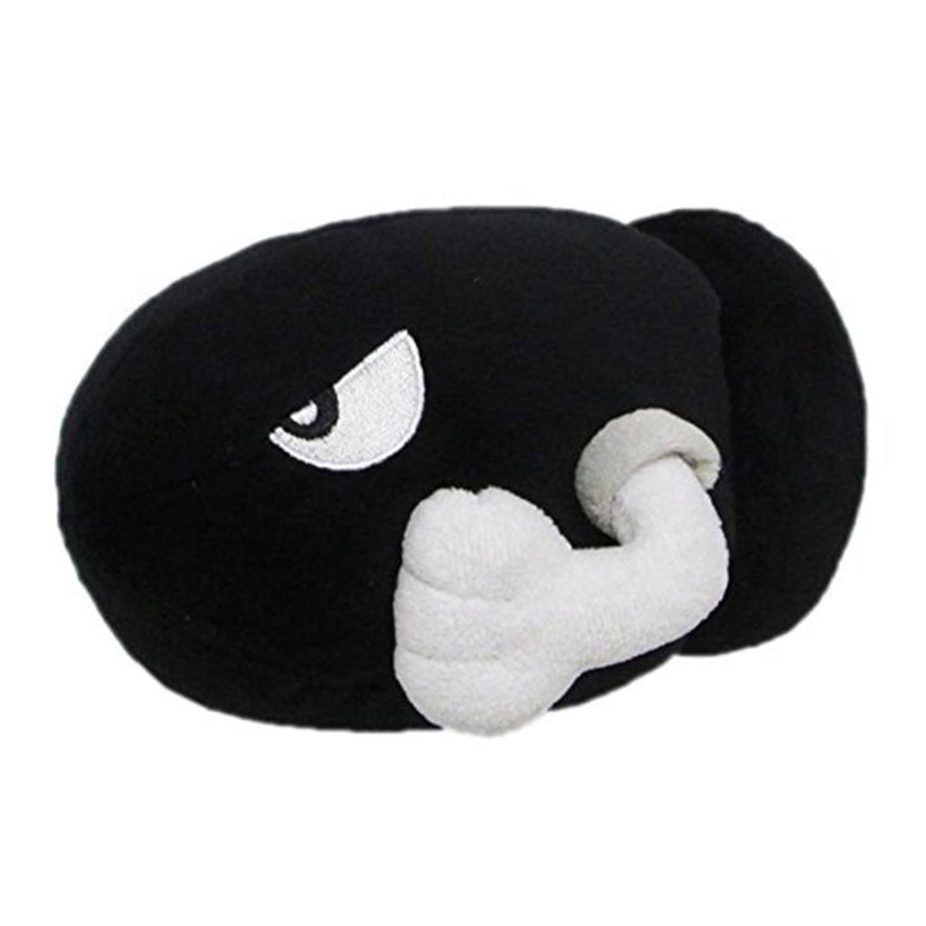 Little Buddy Super Mario Bullet Bill 6 Inch Plush Figure - Radar Toys