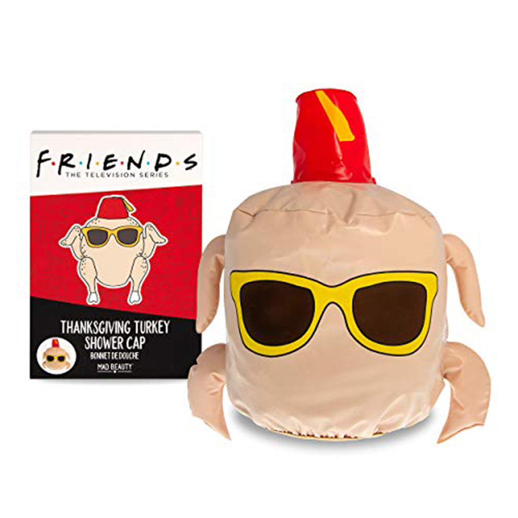 Mad Beauty Warner Friends Thanksgiving Turkey Shower Cap - Radar Toys