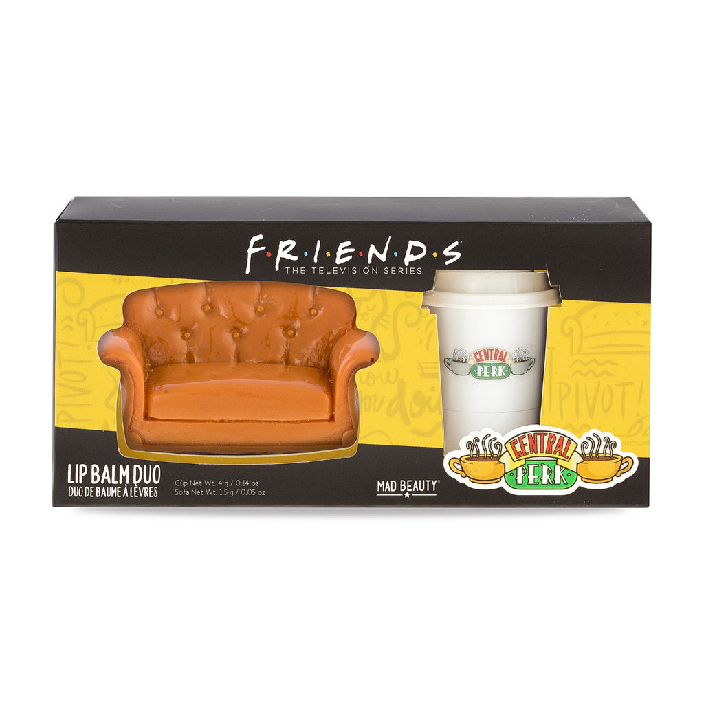 Mad Beauty Warner Friends Couch And Coffee Lib Balm Set - Radar Toys