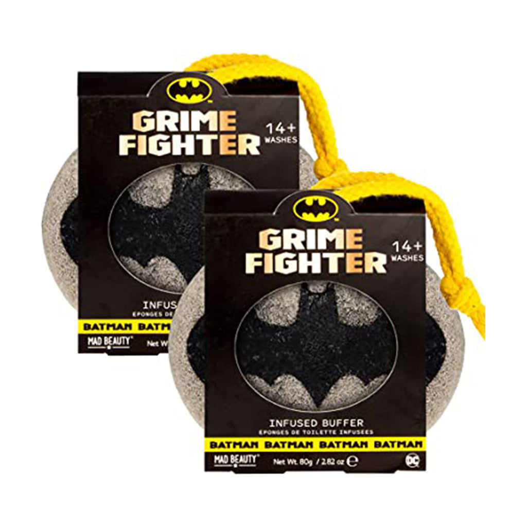 Mad Beauty Warner Batman Grime Fighter Amber And Ginseng Body Sponge