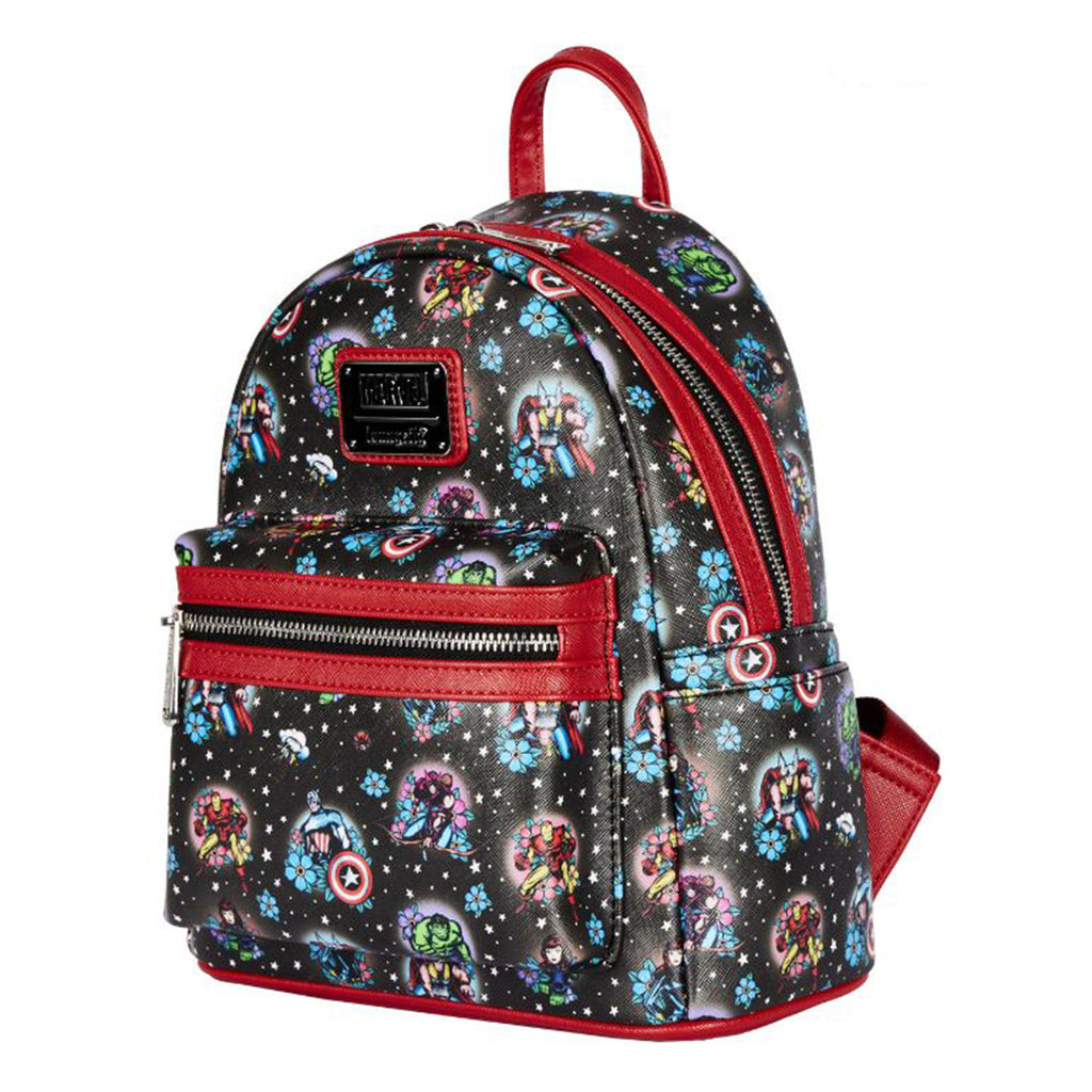 Loungefly Marvel Avengers Tattoo Mini Backpack